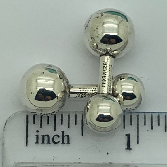 Tiffany&co 925 Vintage Mexico Cufflinks - Picture 6 of 8